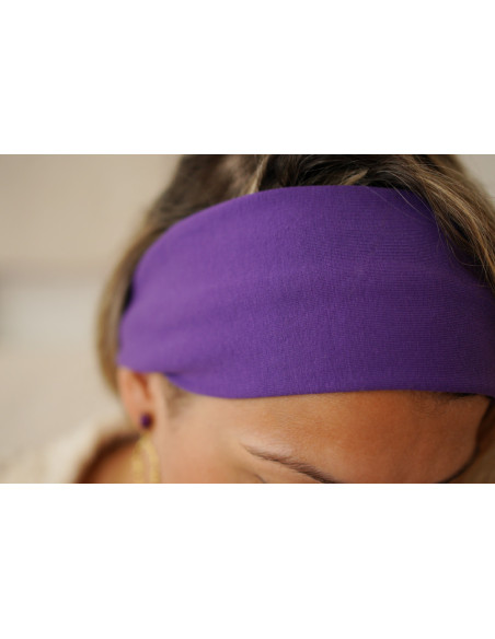 Bandeau Félicie Violet Foncé