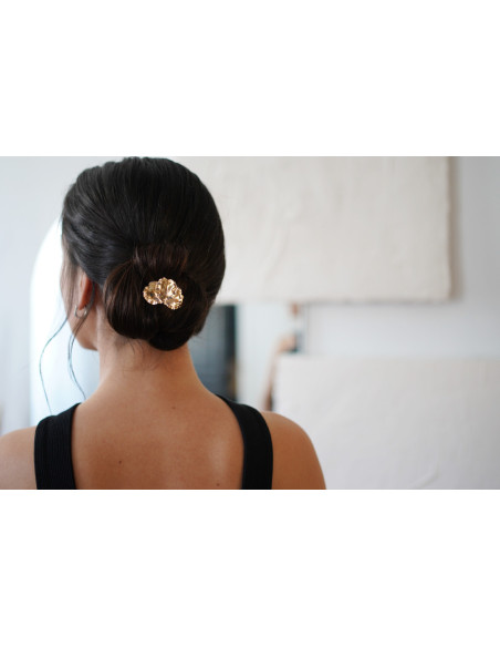 hair clip Éléa Golden Petals