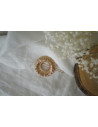 hair clip Claudia Ronde Fleur gold