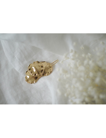 hair clip Éléa Golden Petals