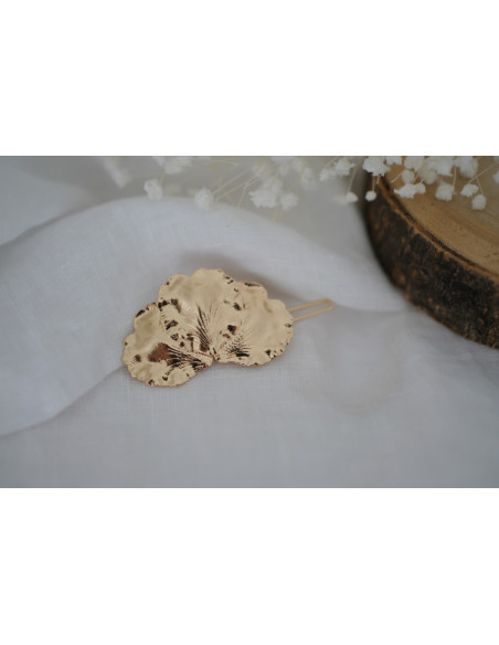 hair clip Éléa Golden Petals