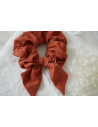 scrunchie bow Nova Brique