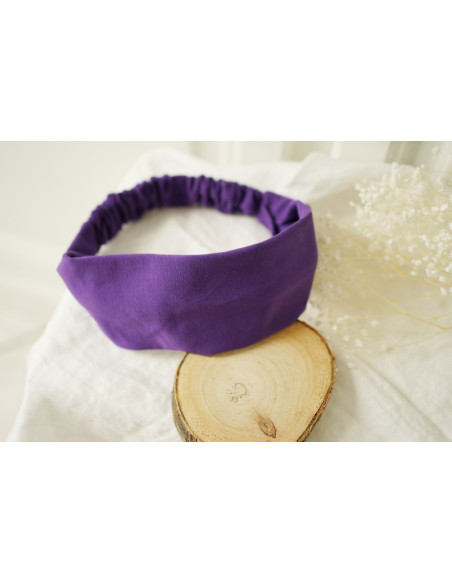 Bandeau Félicie Violet Foncé