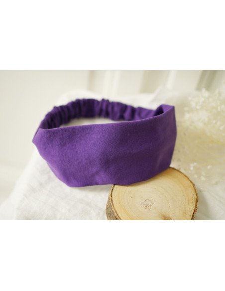 Bandeau Félicie Violet Foncé