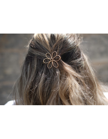 hair clip Matilda Fleur gold