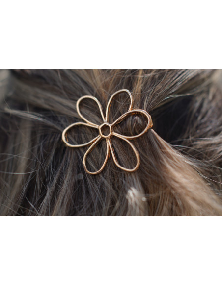 hair clip Matilda Fleur gold