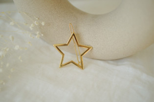 hair clip kids Léontine Étoile gold