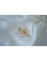 hair clip Matilda Fleur gold
