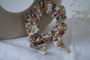 scrunchie bow kids Alice Fleuri Multicolore