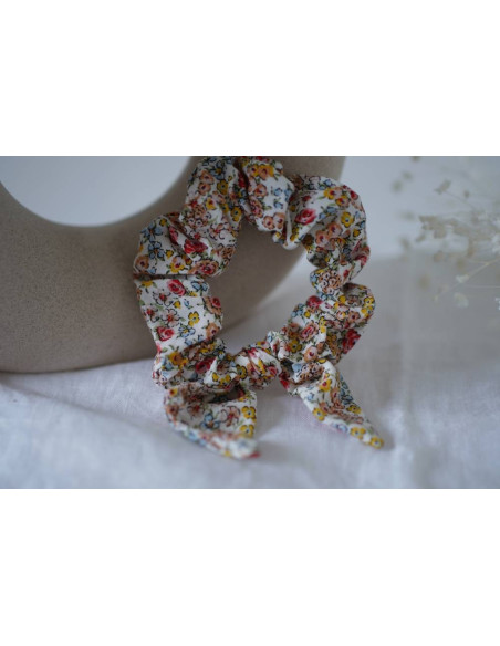 scrunchie bow kids Alice Fleuri Multicolore