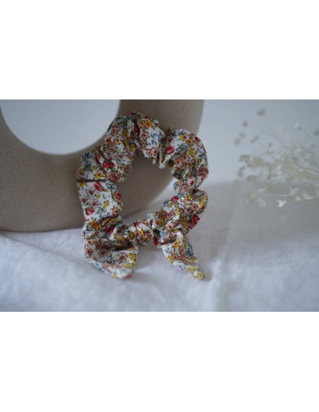 scrunchie bow kids Alice Fleuri Multicolore