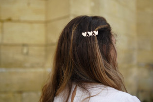 hair clip Théa Little Golden Hearts 2