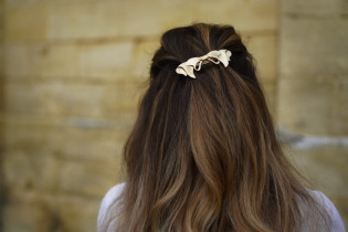 hair clip Azélie bow gold 2