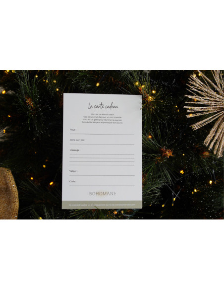 gift card Bohomane ♥