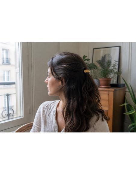 hair clip Judy Textured gold