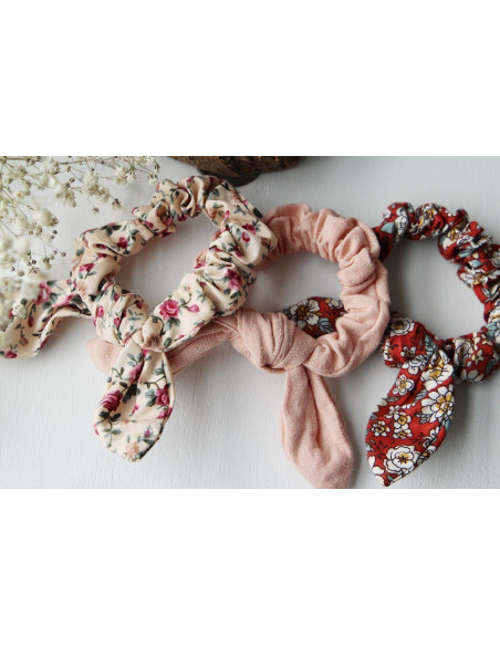 Chouchou Enfant Constance Liberty Rose