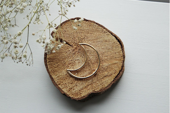 Barrette Luna Dorée