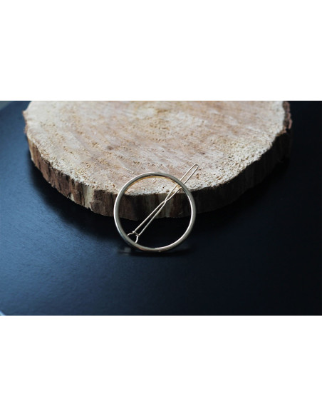 hair clip Cécilia gold