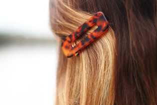 hair clip Anna tortoise 2